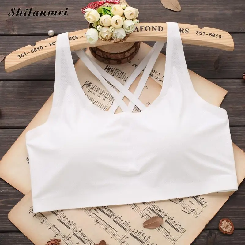 Push Up soutien ущелье Для женщин бюстгальтер Комфорт Обувь для девочек Bralette Racerback