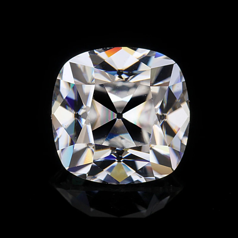 Камень с муассанитом 5 Х5 мм для изготовления ювелирных изделий|stones for jewelry|stones jewelry