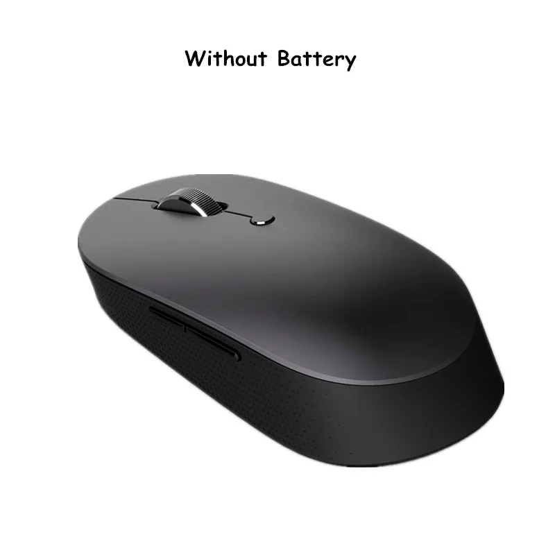 black Xiaomi Miiiw Беспроводная Двухрежимная мышь Bluetooth 5,0 BLE двойной режим подключения 2,4 ГГц портативная игровая мышь для офиса - Цвет: black