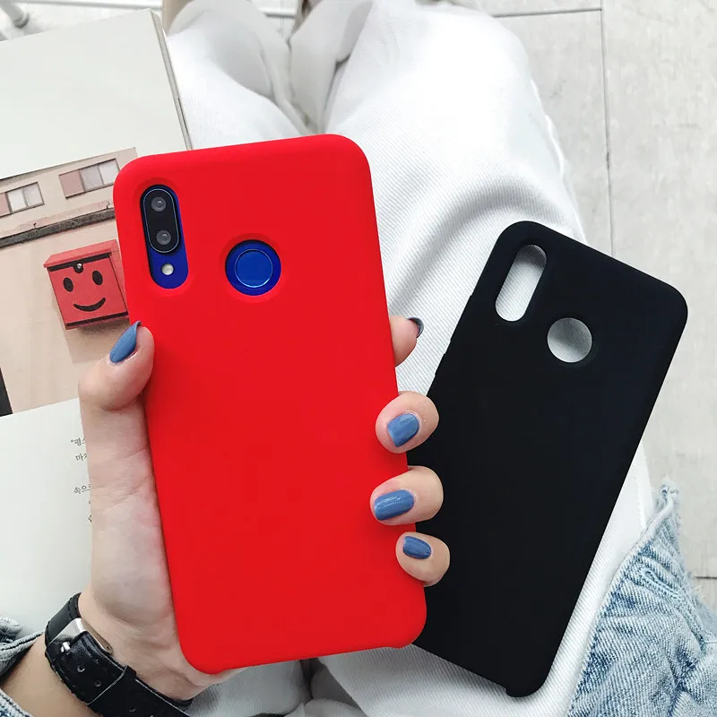 Роскошный жидкий силиконовый чехол для телефона Huawei Mate 20 Lite Nova 3 Honor Note 10 мягкая