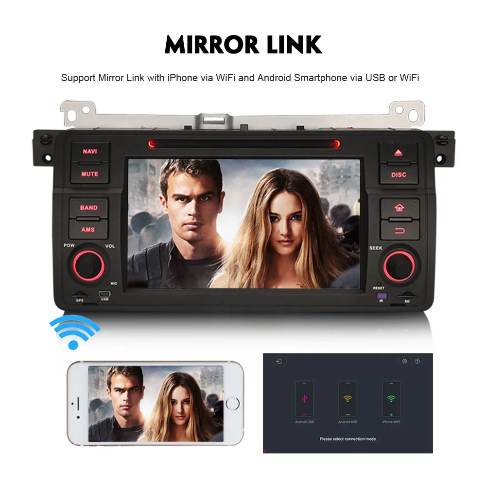 DAB + авторадио Android 8 0 Восьмиядерный WiFi 4G DVD Радио DVR OBD Автомобильный GPS навигатор