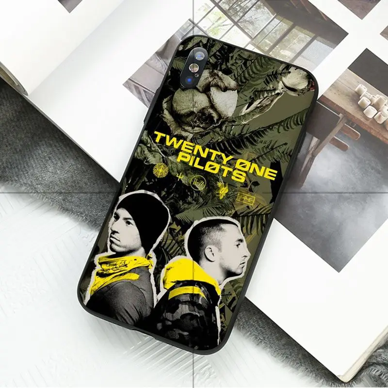 Ruicaica Twenty One Pilots 21 Pilots Coque чехол для телефона для Apple iPhone 8 7 6 6S Plus X XS MAX 5 5S SE XR чехол