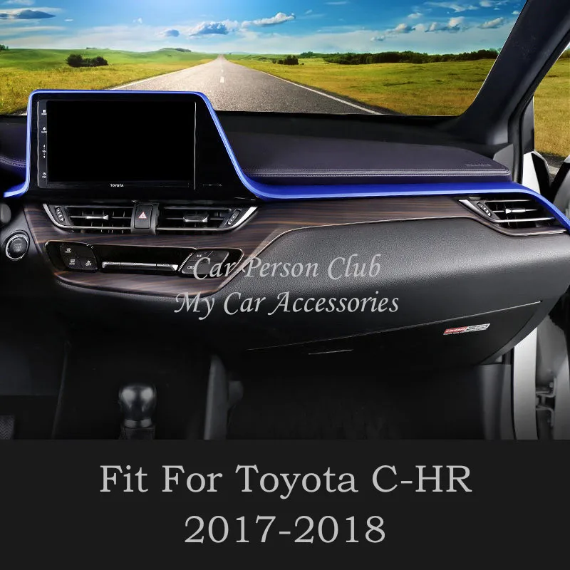 Для Toyota C HR 2017 2018 внутренний центральный инструмент управления навигацией