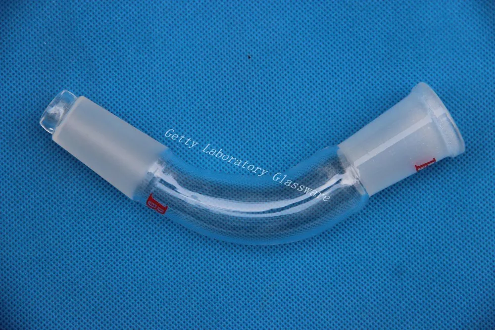 Дистилляционный адаптер дистилляционный с внешним соединением 24/40 изгиб