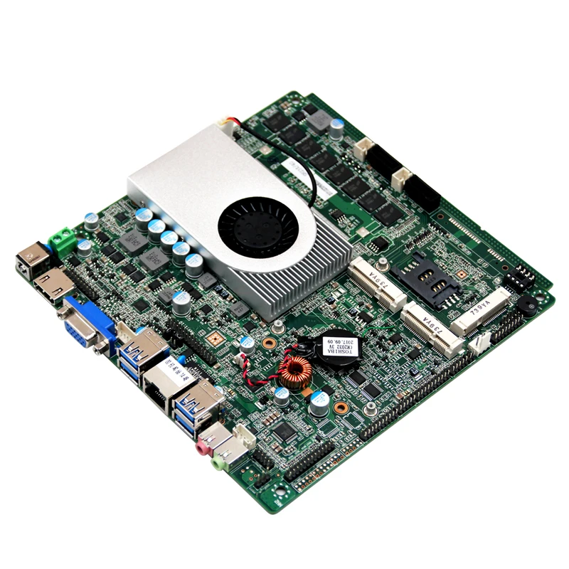 Mini itx материнская плата на борту 4 ГБ памяти с Intel core i5 4200U процессор 6 com