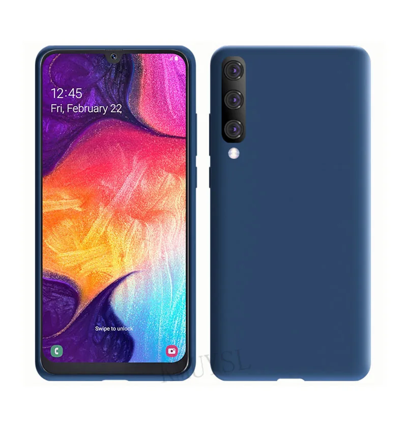 5 Фирменная мягкая и гибкая жидкий силиконовый чехол для SamSung Galaxy S8 S9 плюс A6 J6 J8 A7 S10E Примечание 10 8 9 M10 M20 M30 A50 A70 A30 крышка - Цвет: 5