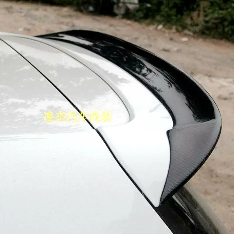 Задний спойлер на крыло крышу губа подходит для VW Golf 6 MK6 VI GTI &amp R20 углеродное