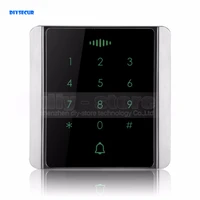 diysecur 125khz rfid card reader touch panel backlight password keypad for access control system kit c86