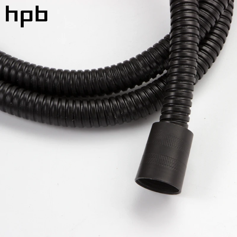 HPB 1 5 м черные сантехнические шланги для ванной комнаты ручные душевые из