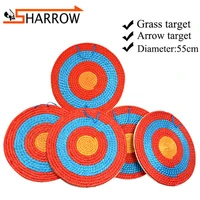 1pc 55cm grass target 4 10cm thickness straw target board bow and arrow shooting darts catapult target props archery accessories