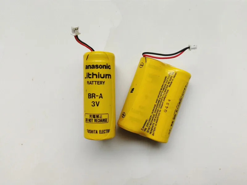 Iconstel 4 шт. Япония BR ACF2R 6 в ЧПУ PLC литий ионный батарея пакет с вилкой для Panasonic FANUC