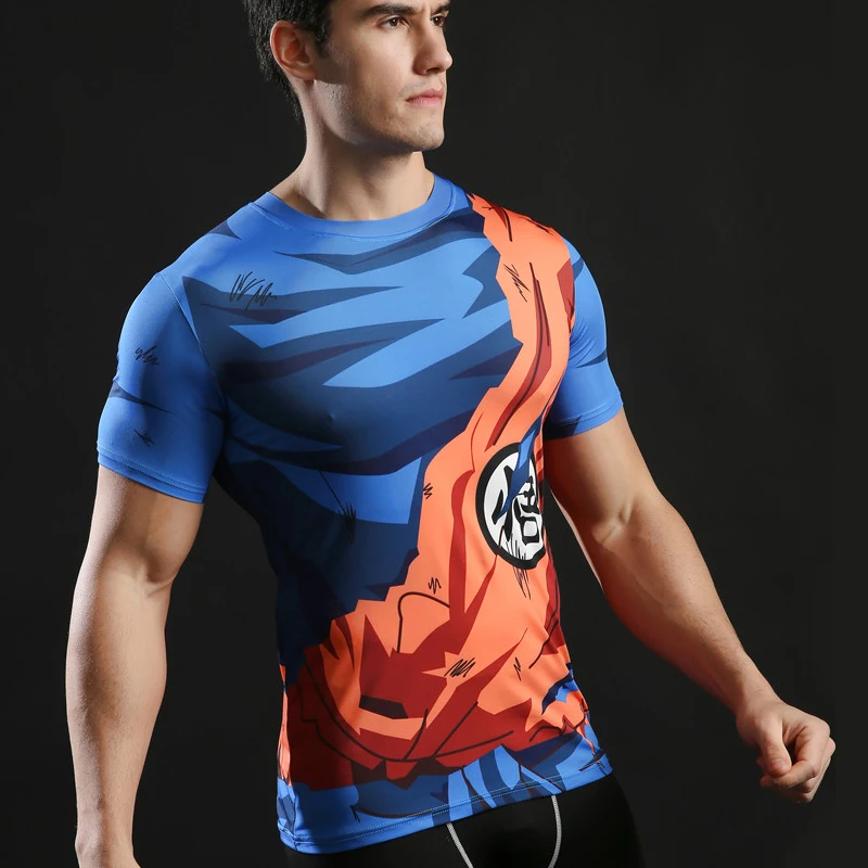 AF559 Dragon Ball футболка 3D мужская футболка аниме комиксы утягивающие футболки Goku Ball Z Футболка Мода поло Веджета zootop bear - Цвет: AF559