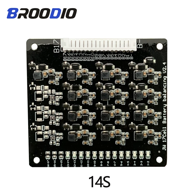 3S 4S 6S 7S 10S 12S 13S 14S 16S 17S BMS 1.2A баланс Lifepo4 LTO литиевая батарея активный эквалайзер