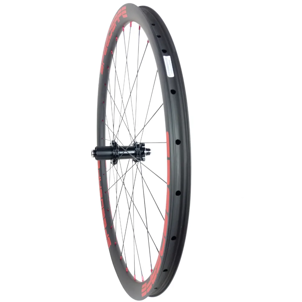 Заднее карбоновое колесо 60T 6 pawls 29er MTB XC 30 мм бескамерное прямое тянущееся 148 UD 3K 12K