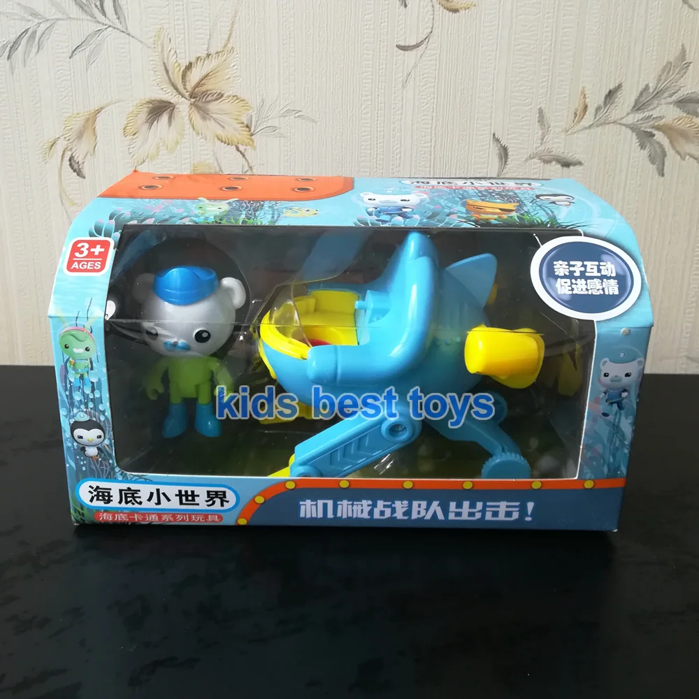 Новая модель корабля Octonauts GUP R D C с капитаном Barnacles Kwazii Shellington фигурки подарок для