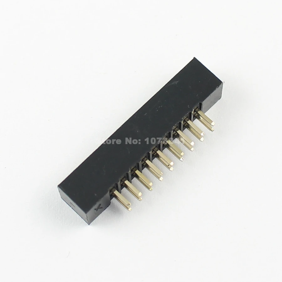 10 шт. 2 мм 2x9 контактов 18 прямой Штекерный кожух PCB Box header IDC разъем|socket 18|sockets 2mmsocket |
