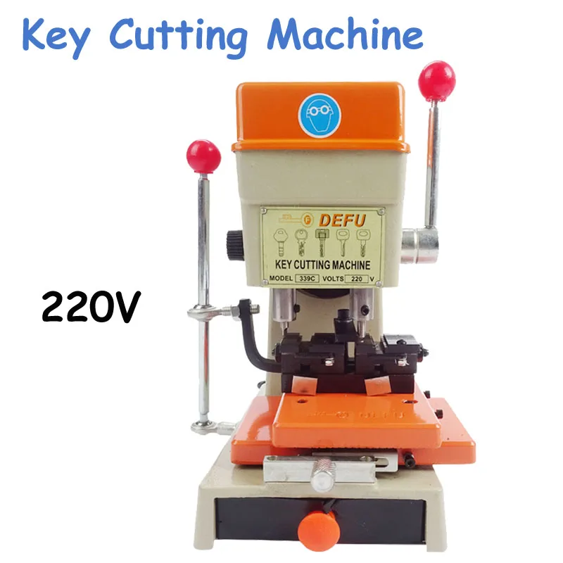 339C Key Duplicating Machine Key Cutting Machine Locksmith Tools Car Keys Copy Machine