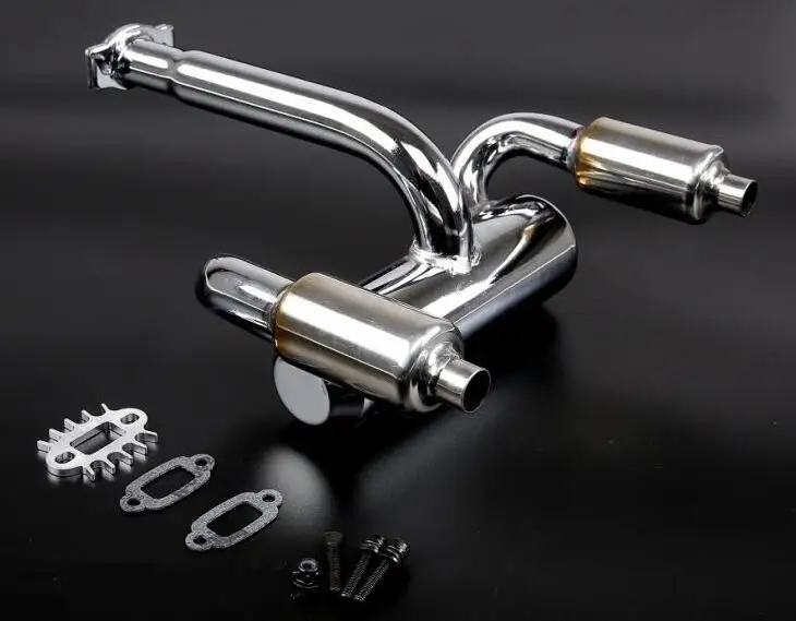 Бесшумная двойная выхлопная труба для Baja 5B 5T SC 85299