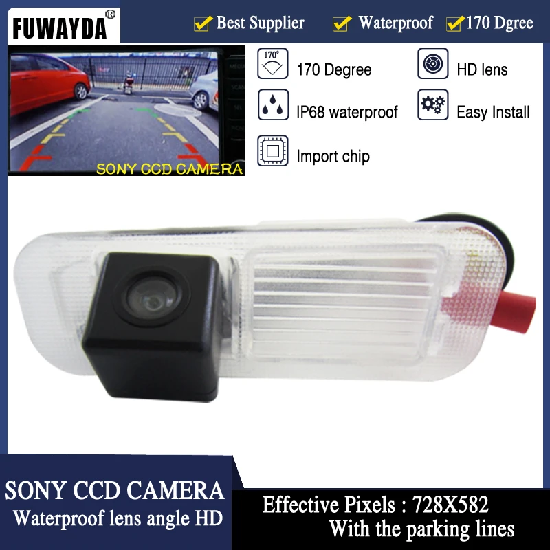 Автомобильная камера заднего вида FUWAYDA HD CCD чип-датчик DVD GPS навигатор для Kia K2 RIO Sedan