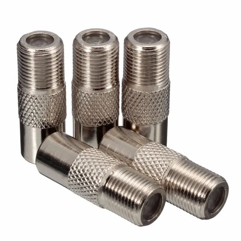 5 шт. разъем типа F из алюминиевого сплава в коаксиальный радиочастотный IEC|socket