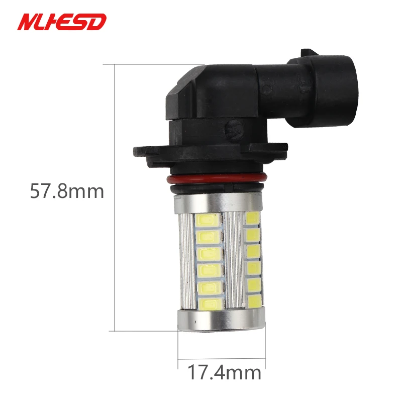 1 x HB4 9005 9006 33SMD 5630 SMD чип с объективом супер белый светодиодный лампы 6000K 12V 15W