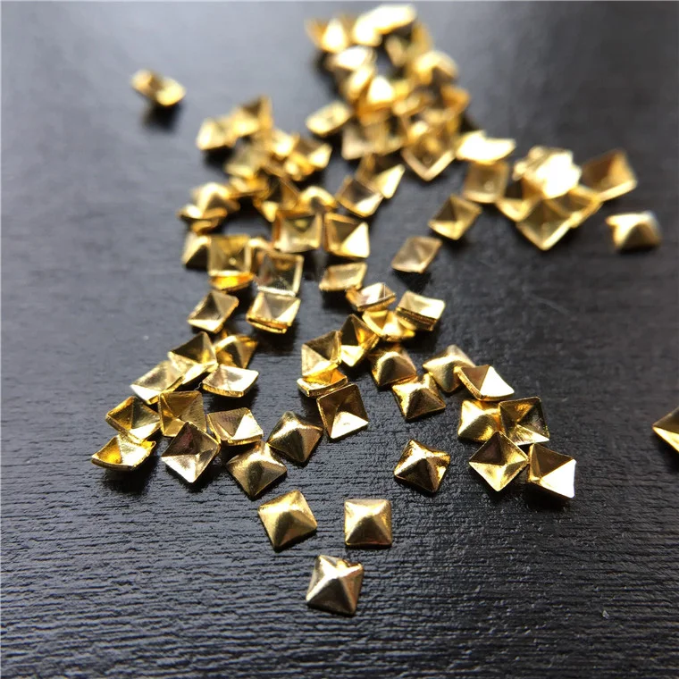 250 шт. металлические наклейки-гвоздики для дизайна ногтей | Красота и здоровье