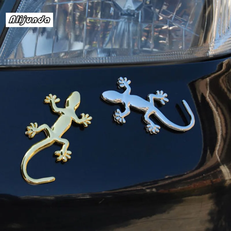 Автомобильные 3d наклейки Gecko для Mitsubishi ASX/Outlander/Lancer Evolution/Pajero/Eclipse/Grandis|auto 3d|auto car