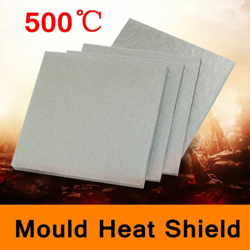 

500 Degree Centigrade Mold Mould Heat Shield Glass Fibre Sheet High-temperature Plate Insulating Base Board All Size in Stock