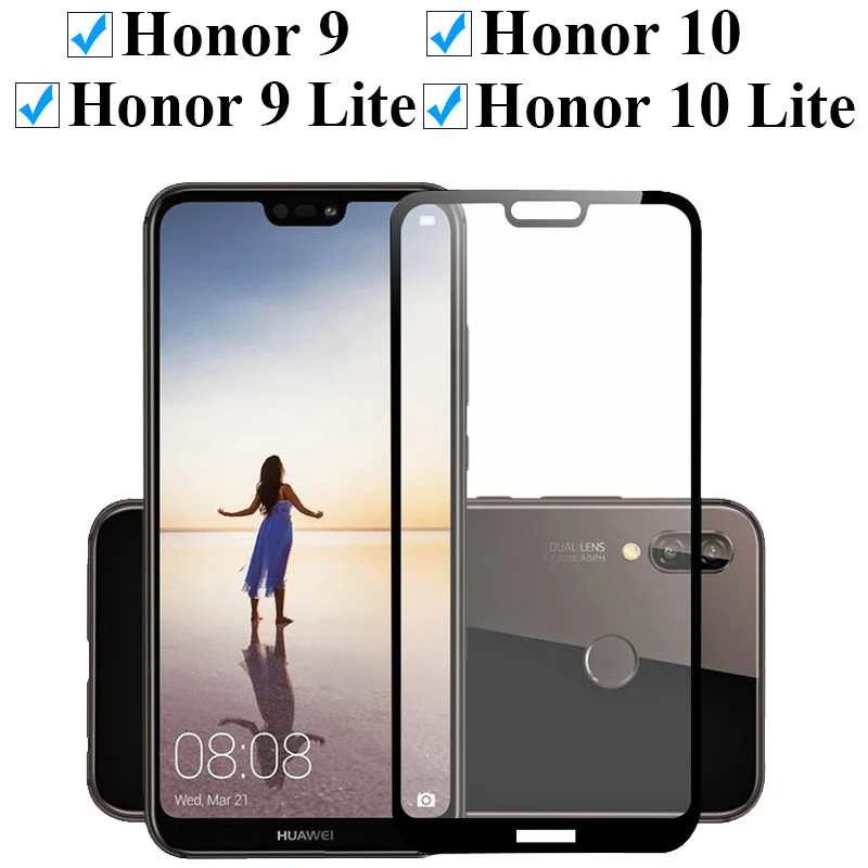 9H закаленное стекло для p10 p20 p30 pro lite Защита экрана huawei honor 7x8x9 10 mate 20 защитная