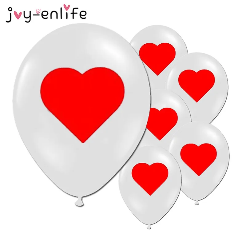 JOY ENLIFE 10 шт. пики/сердца/клубы/бриллианты латексные воздушные шары карты для