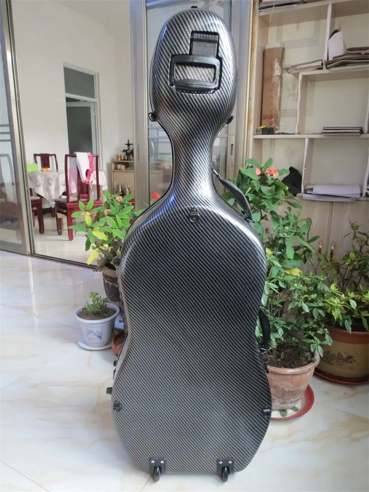 Полноразмерный 4/4 композитный чехол для виолончели из углеродного волокна