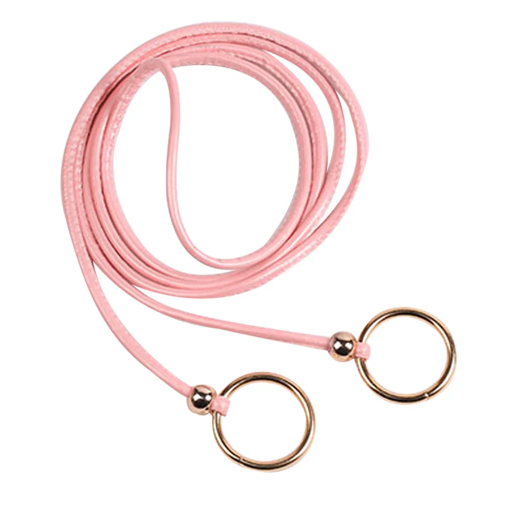 Женский ремень с цепочкой Модный женский стильный кольцом для тела тонкий