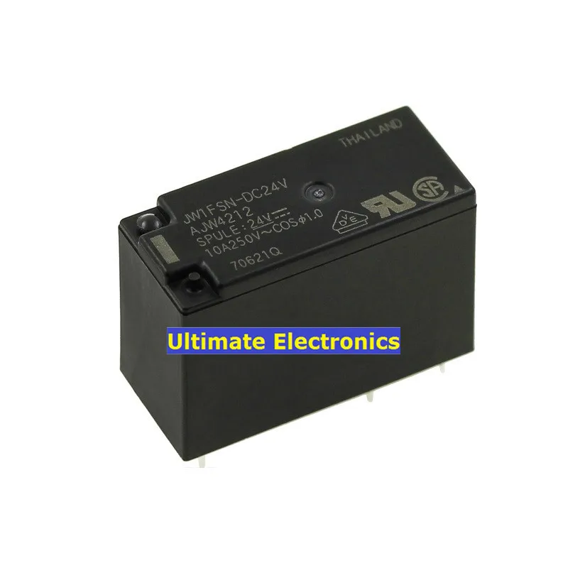 5 шт. реле мощности Φ AJW4212 10A/250VAC|Интегральные схемы| |