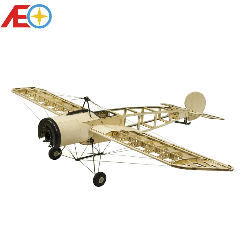 Модель самолета Balsawood масштаб лазерной резки 1200 мм Fokker E.III Eindecker WW1 Fighter Balsa