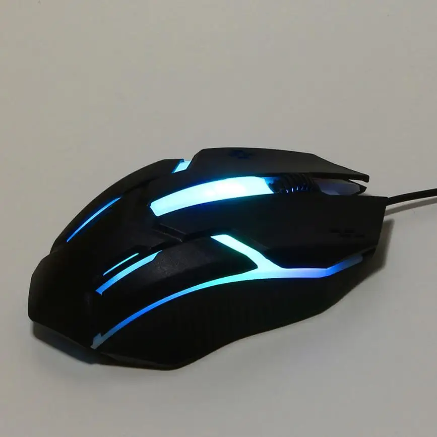 Binmer 1200 DPI USB Проводная мышь светодиодсветодиодный оптическая игровая