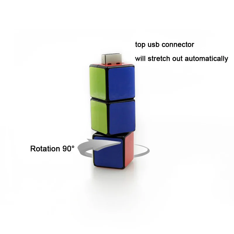 Горячие игрушки USB Flash Drive Творческий флешки Memory Stick вращения диска USB2.0 64 ГБ 8 GB Boy
