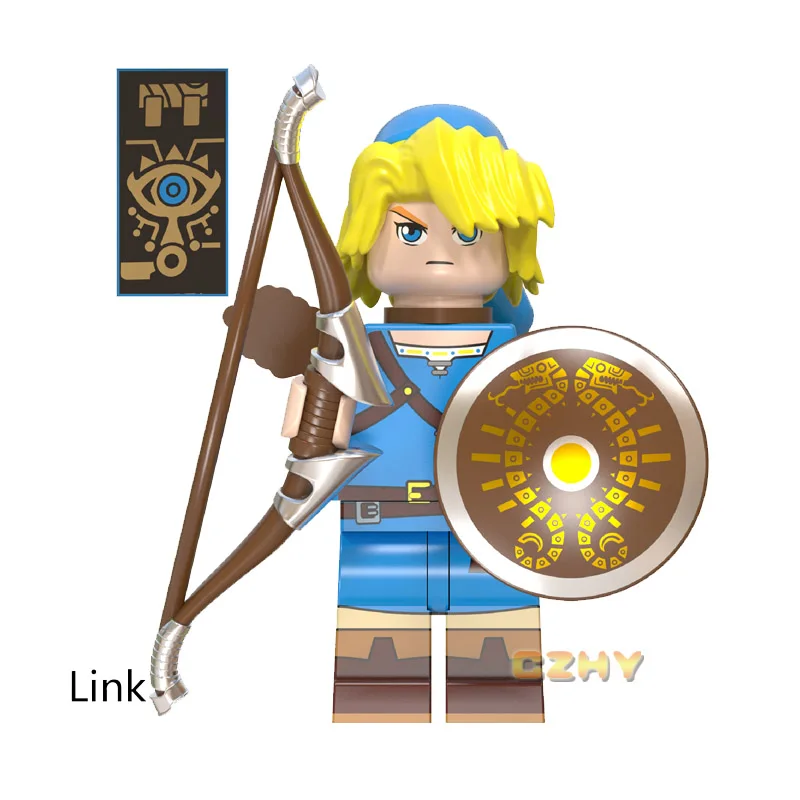 WM636 Поп фигурки легенда о Зельде игра принцесса Zelda Link строительные блоки маленькие куклы игрушки для детей подарок WM6053 - Цвет: WM636