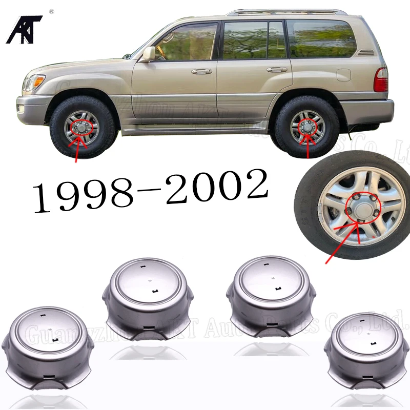 4 шт./лот серебристая Крышка для колес 42603-60410 1998-2002 LX470 16&quot | Автомобили и мотоциклы