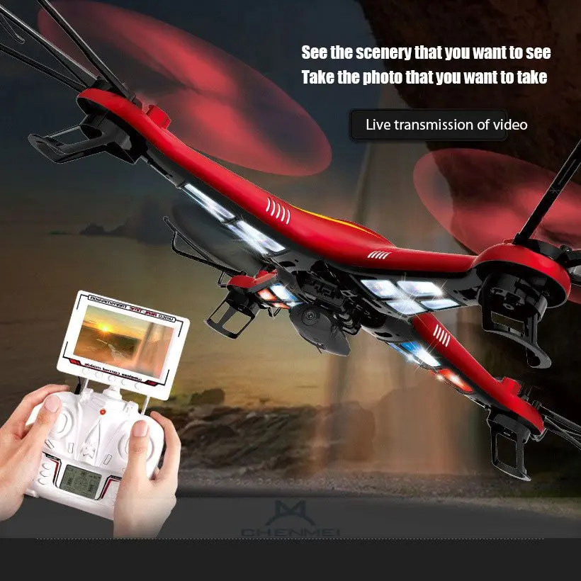 Летающие дроны HD видео радиоуправляемые вертолеты электрический вертолет 6 оси