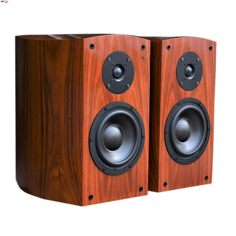 HIFIDIY аудио 6 5 дюймов высококлассная коллекция кислого шпона изогнутая книжная