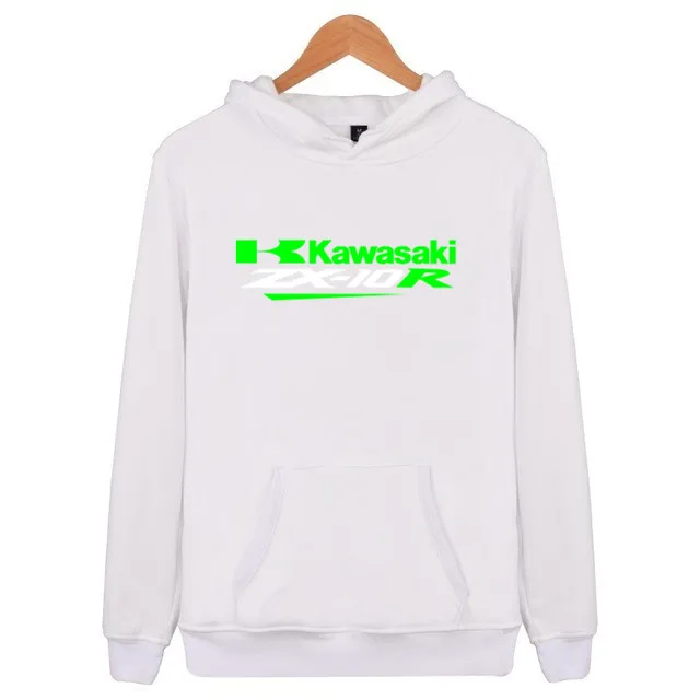 Мужская одежда для мотоциклистов Kawasaki пуловер с рыцаром хлопчатобумажная