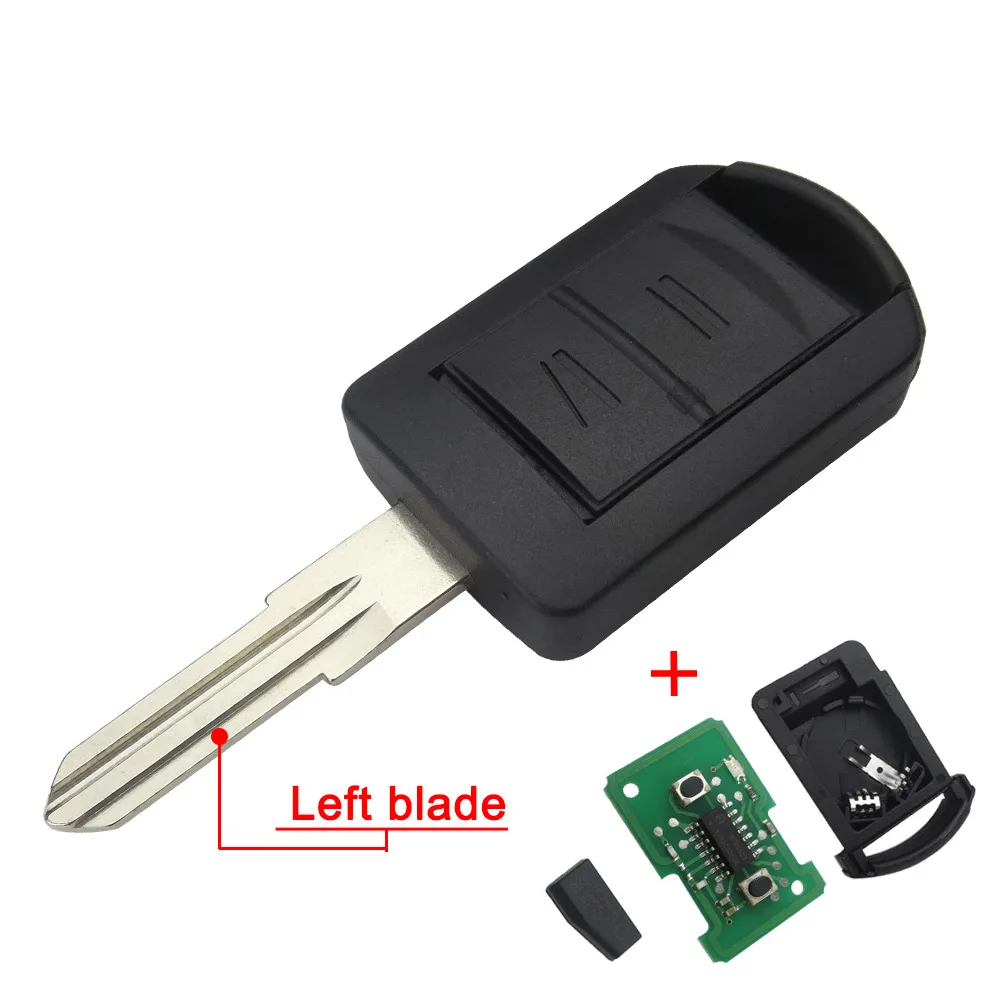 OkeyTech Автомобильный Дистанционный ключ для Opel Vauxhall Meriva Agila Astra H J G Corsa D Vectra C 433 МГц