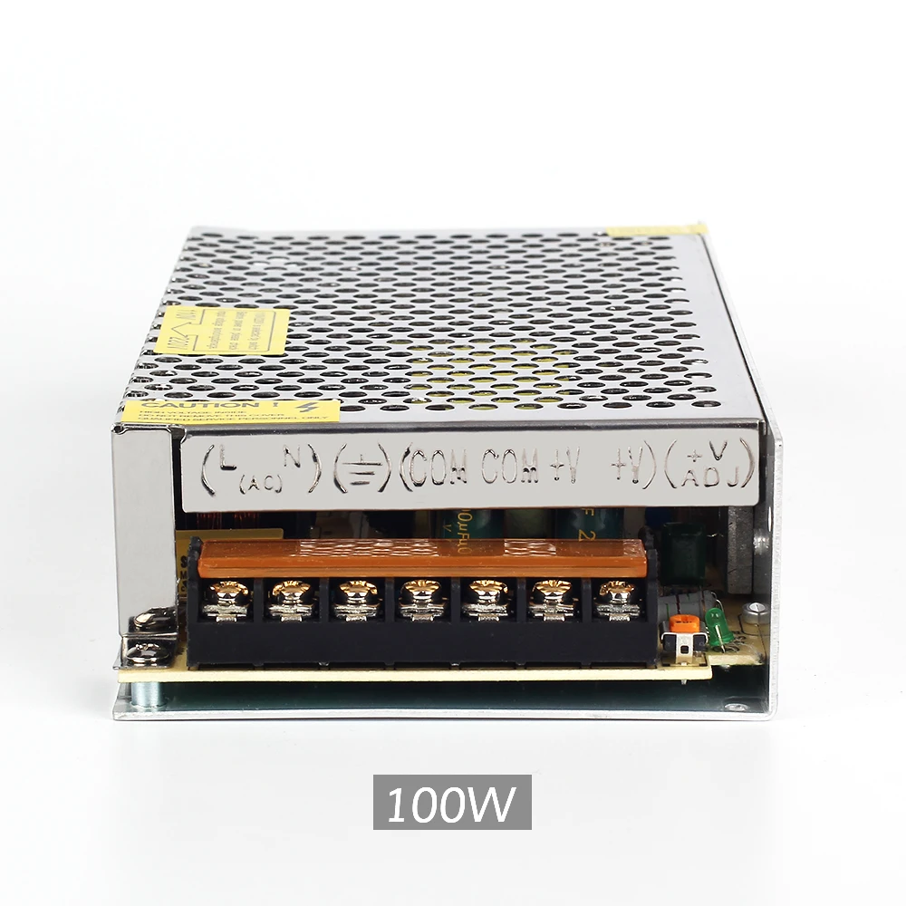 5V Мощность поставить 2A 5A 10A 20A 40A 60A освещение Трансформатор для DC5V светодиодный полосы WS2812 WS2812B AC110-220V вход