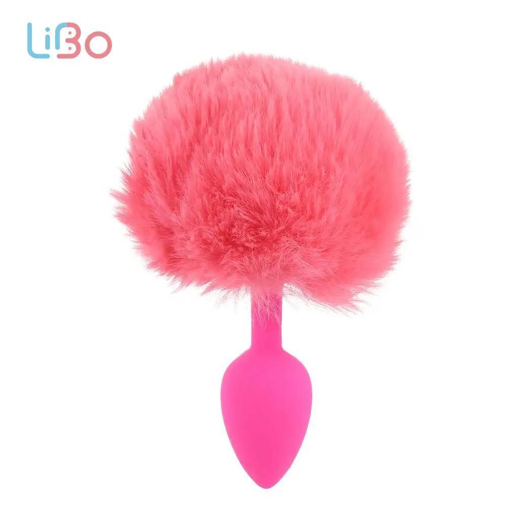 Li bo Анальная пробка хвост начинающих Силиконовый анальный Новый с искусственным