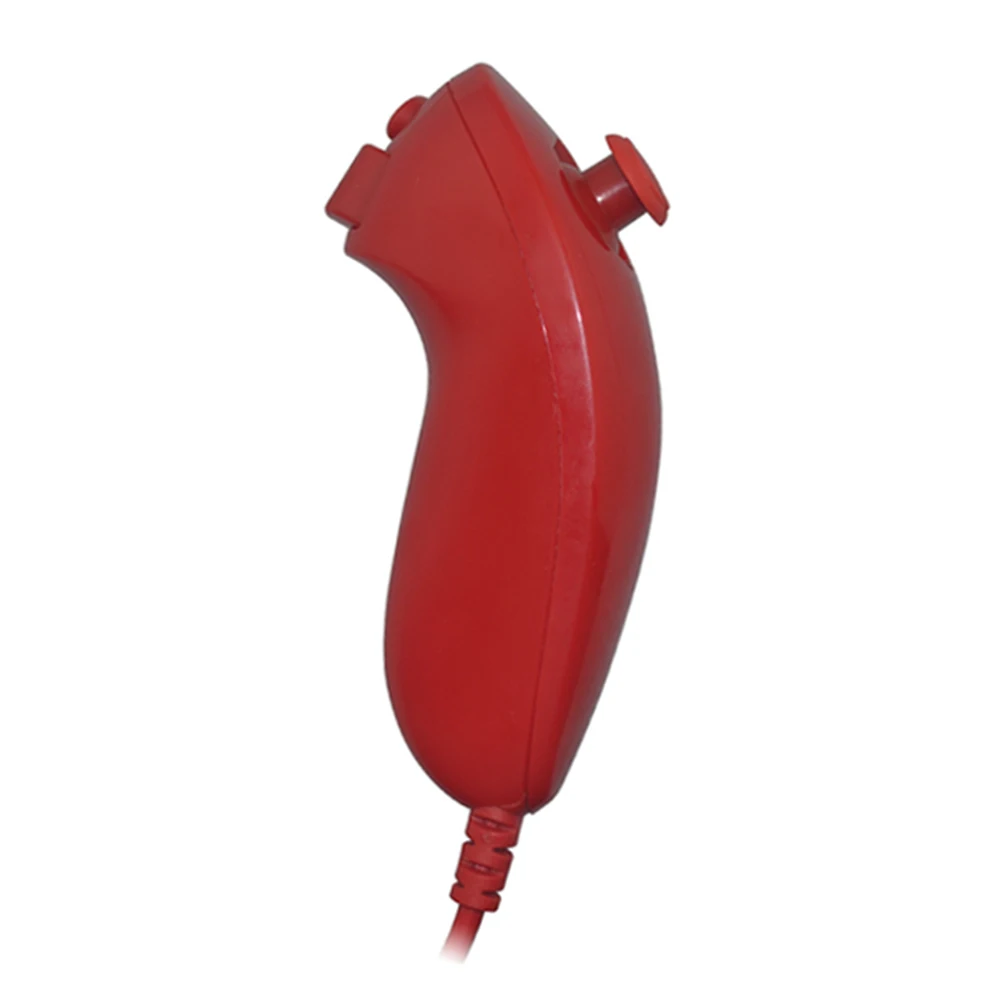 1 шт. пульт дистанционного управления видеоиграми ручка левая рука Nunchuck