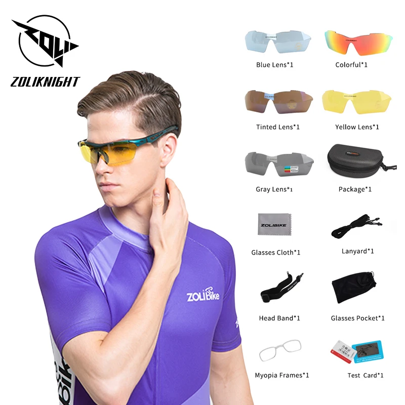 Поляризованные солнцезащитные очки для мужчин велосипедные с защитой UV400