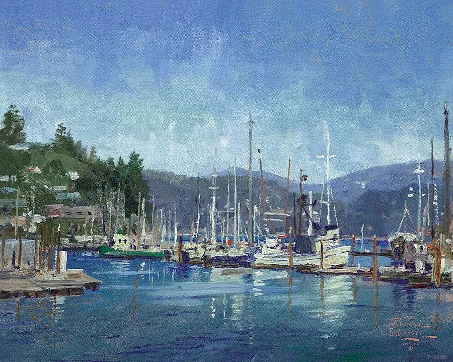 Настенные картины Thomas Kinkade Venice giclee с абстрактной музыкой декор для гостиной