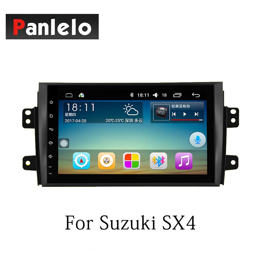 Panlelo автомобильный стерео Android7.1 для Suzuki SX4 Alivio Свифт Vitara 2 Din Авто Радио AM/FM GPS