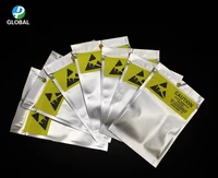 100pcs 813 5cm zip lock anti static shielding plastic bags esd anti static zipper electronic accessoriesbattery packaging bags