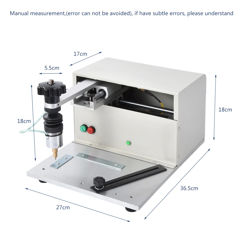 Небольшая настольная электрическая маркировочная машина USB металлическая